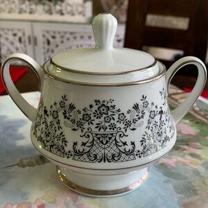 Noritake Geneva 6910 Sugar Bowl Vintage